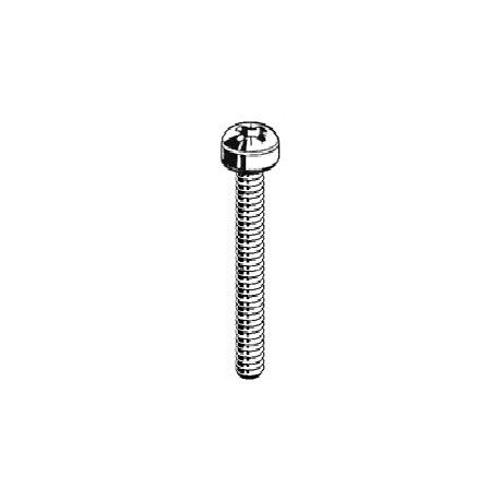 Skrutka Metrická, valcová hlava, krížová drážka, DIN 7985 A - biely zinok